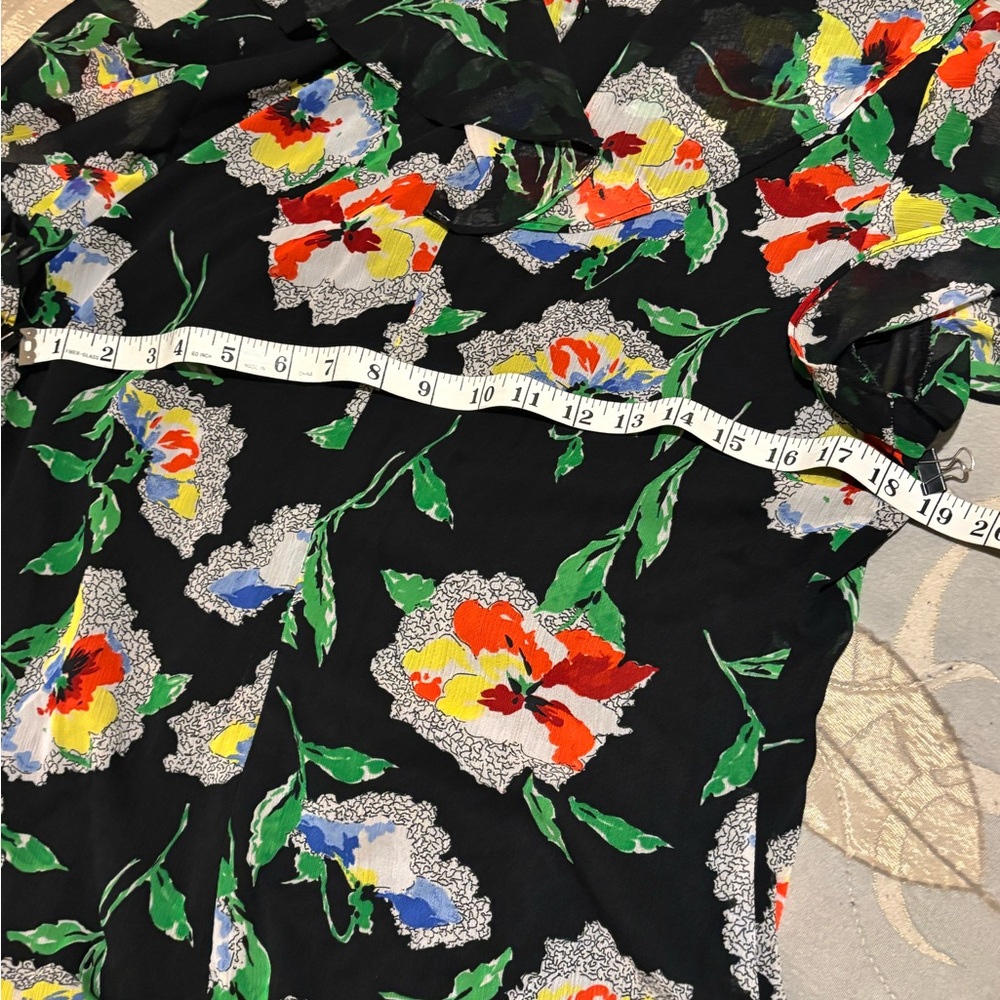Ralph Lauren Floral Black Maxi Dress - Picture 4 of 5